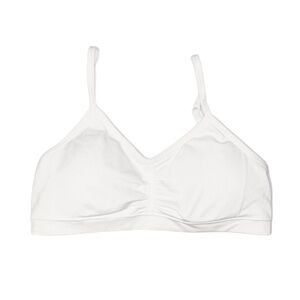 MAIDENFORM Girl's White Adjustable Training Bra Large 34A